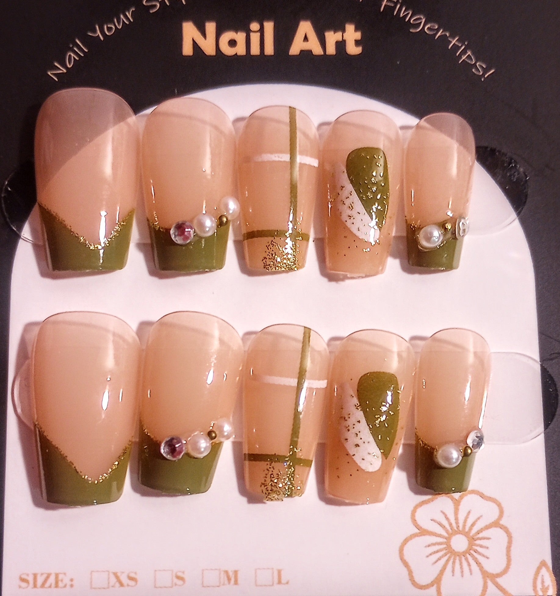 Sparkle and Pearls, Size M