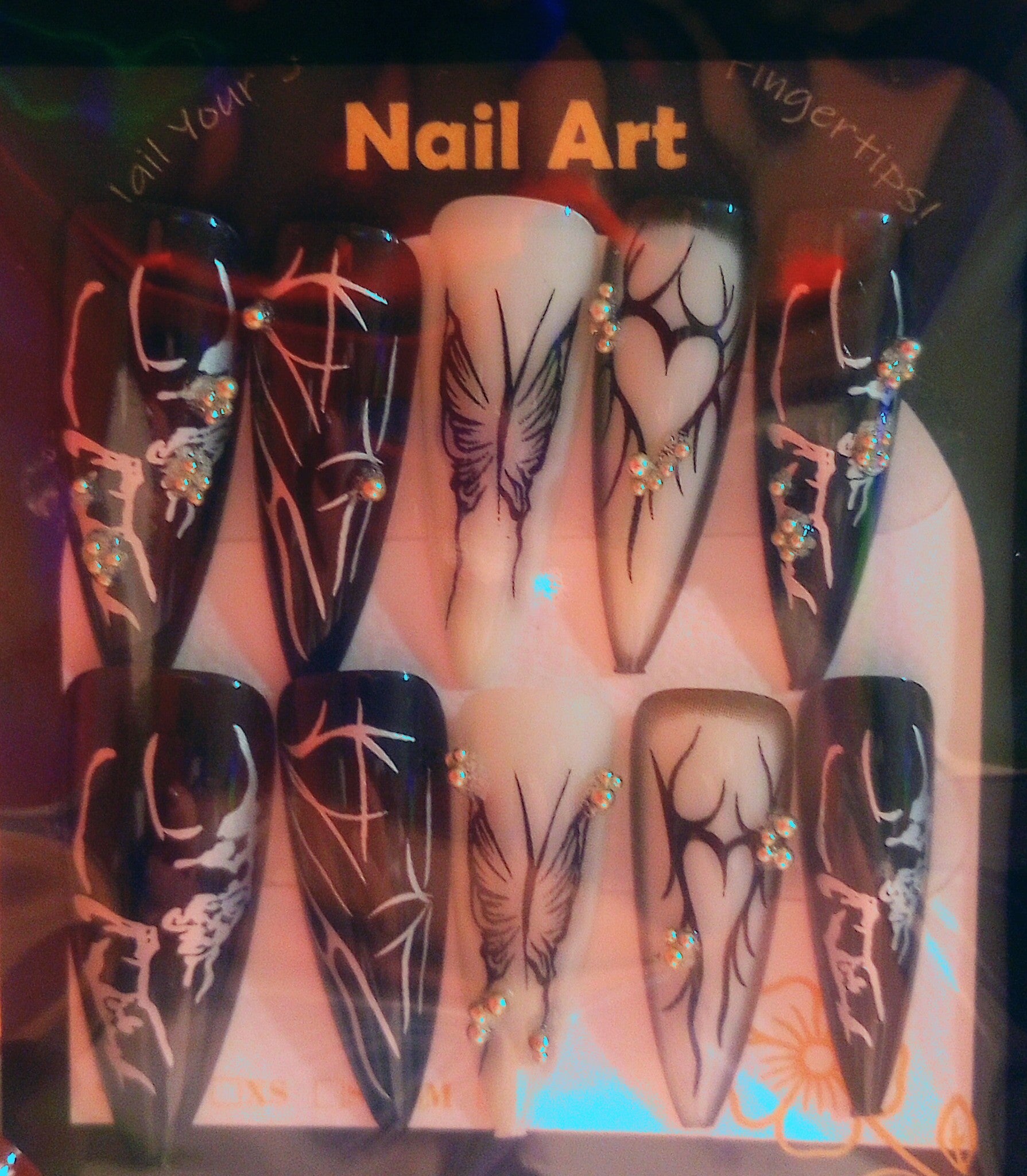 Butterflies In Black, Size M